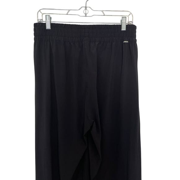 Vuori Villa Wideleg Relaxed Fit Pants Black Lightweight Womens Size Large - Picture 11 of 15